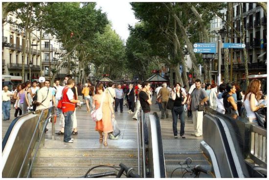 Streets of Barcelona